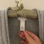 Kenar short sleeve sweater cardigan lambs wool and rabbit hair blend size S Gray Photo 2