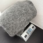 Levi's Women's Gray Open Cardigan Sweater Mohair Merino Wool Blend Pocket Size S Photo 12