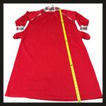 Jaclyn Intimates Intimate Appeal Red Plaid Trim Turtleneck Long Nightgown Dress L Petite NWOT New Photo 4