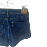 Levi's  Women's Size 7 Waist 28 High Rise Short‎ Dark Wash Photo 3