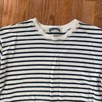 ZARA cream white and black  crewneck Photo 1