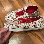 Minnie Mouse women’s lace up flat sneaker polka dot with Minnie size 8 Disney‎ Photo 1