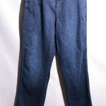 Kuhl Womens Sz 8 Blue Jeans Kontour Boyfriend Denim Straight Midnight 10" Rise Photo 0