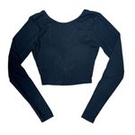 Halara  XS Black Long Sleeve Active Top Photo 0