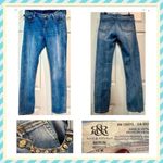 Rock & Republic Women’s jeans - straight leg - skull details - blue - size 12 Photo 1