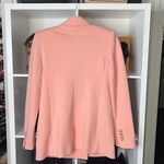 EXPRESS  Flannel Knit Oversized Double Breasted Blazer with Gold Novelty Buttons Photo 9