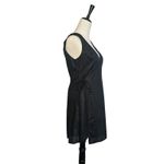 NEW SNDYS. Ellie Wrap Mini Dress‎ in Black Small Photo 8