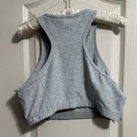 Outdoor Voices 💖 NWT  Athena Crop Top in Dove (Gray) Photo 3