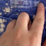 Vineyard Vines Custom Bleach Dye Blue Corduroy Mid Rise Skinny Jeans Size 4 Photo 7