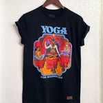 Steven Rhodes Unisex Shirt Graphic Tee Yoga Black Short Sleeve Size Small Photo 0