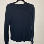 Duluth Trading Co Base Layer Henley Shirt Black Sz Medium Wool Photo 6