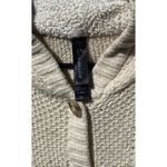 Glamsia Vintage  Women's Cardigan White Cream Knitted Button Sweater Sz XL Photo 12