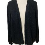 Lane Bryant Black sequin open cardigan sweater Photo 0