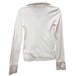 Vintage DKNY Jeans Y2K Shirt Satin‎ collar Size Small Cream White Photo 1