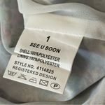 See U Soon Women’s Size 1 S Purple Pink Pastel Paisley Long Sleeve Shirt Top Blue Photo 6