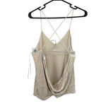 Mango  suit size XS tank‎ top open back cream ivory off white strappy sleeveless Photo 2