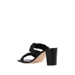 STAUD Frankie Ruched Sandal Black Womens Size 36 6 Photo 3