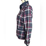 Pendleton Vintage Virgin Wool Navy Red & White Plaid Button-Down Blazer size 12 Photo 7