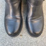 Valentino Garavani Valentino Rockstud Noir black leather Biker Motorcycle boots size IT 37.5 US 7.5 Photo 11