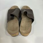 Chocolat Blu  Myra platform‎ wedge sandals leather neutral casual women’s size 8 Photo 4