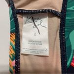 Kona Sol  Tie Front Tropical Floral Bikini Top NWOT S Photo 8