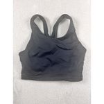 Lululemon  Sports Bra Women's Size 4 black Strappy Gorpcore Workout Gym Running Photo 3