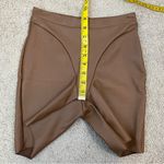 SKIMS  Faux Leather Biker Shorts XS Photo 7