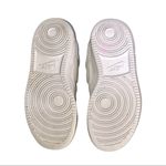 Nike  Son Of Force White On White Leather Low Top Sneakers Photo 7