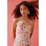 For Love & Lemons  Desmona Floral Midi Dress Size Medium NWT Dainty Coquette Photo 8