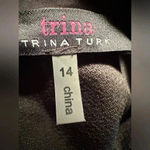 Trina Turk “lavish dress” Women's Straight Roll Neck Sleeveless Dress Photo 4