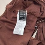 SheIn Brown Halter Top Photo 1