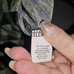 Ny Collection Womens Eyelet Blouse,  3/4 sleeves, Size 1X. Color Olive green and Photo 5