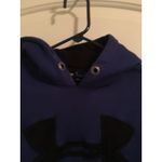 Under Armour Men's Active Wear Sweatshirt Hoodie Size Small Blue Black Photo 3