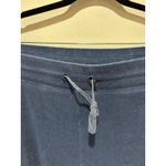 J. Jill wide leg pants size 4X blue cropped elastic waist terrycloth lounge Photo 2