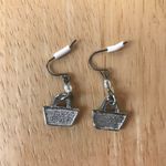 Beach Bag Earrings Retro Beach Ocean Cruise Island Photo 5