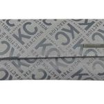 Kenneth Cole  reaction Silver Grey Logo Wallet Photo 0