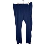 Athleta  Delancey Skyline Tight Size 2X Navy Blue Leggings Side Zipper Photo 1