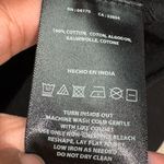 Akemi + Kin Anthropologie Embroidered Black Hooded Sweatshirt Terry Hoodie Size S Photo 9