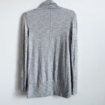 Athleta  Size XXS Gray Pranayama Wrap Sweater Top Open Thumbholes Cardigan Photo 6