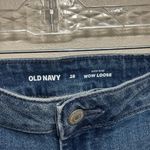 Old Navy NWT  High-Waisted Wow Loose Jeans in Medium Wash - Size 28 Photo 3