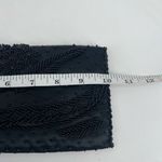 Stunning Vintage Beaded Black Clutch Bag Prom Wedding Ball Made in‎ Hong Kong Photo 11