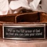 Leather Wristlet: Put on the Full Armor of God Photo 2