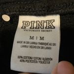 PINK Black Drawstring Sweatpant Joggers Medium Cozycore loungewear #758 Photo 8