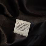 CAbi Black Leather Jacket With Contrast Top Stitching (runs very small) Photo 14