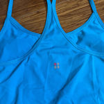 Sweaty Betty Blue Racerback Thin Strap Workout Tank Top in Small Photo 2