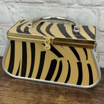 TZ Case Zebra Mini Cosmetic‎ Case With Mirror Photo 0