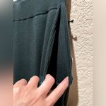 Alo Yoga NWT  Knit High Waist Salana Wide Leg Pant Midnight Green Size S Photo 11