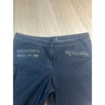 Bisou Bisou Jeans Women’s 18 Dark Wash Denim Pants Zip Pocket Stretch Skinny Photo 1