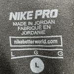 Nike  Pro Hypercool Neon Capri Tights Leggings Running Black Neon Yellow L Photo 2