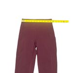 Lululemon Invigorate High-Rise Crop 23" Align Leggings Burgundy Women's 4 W6BDV Photo 5